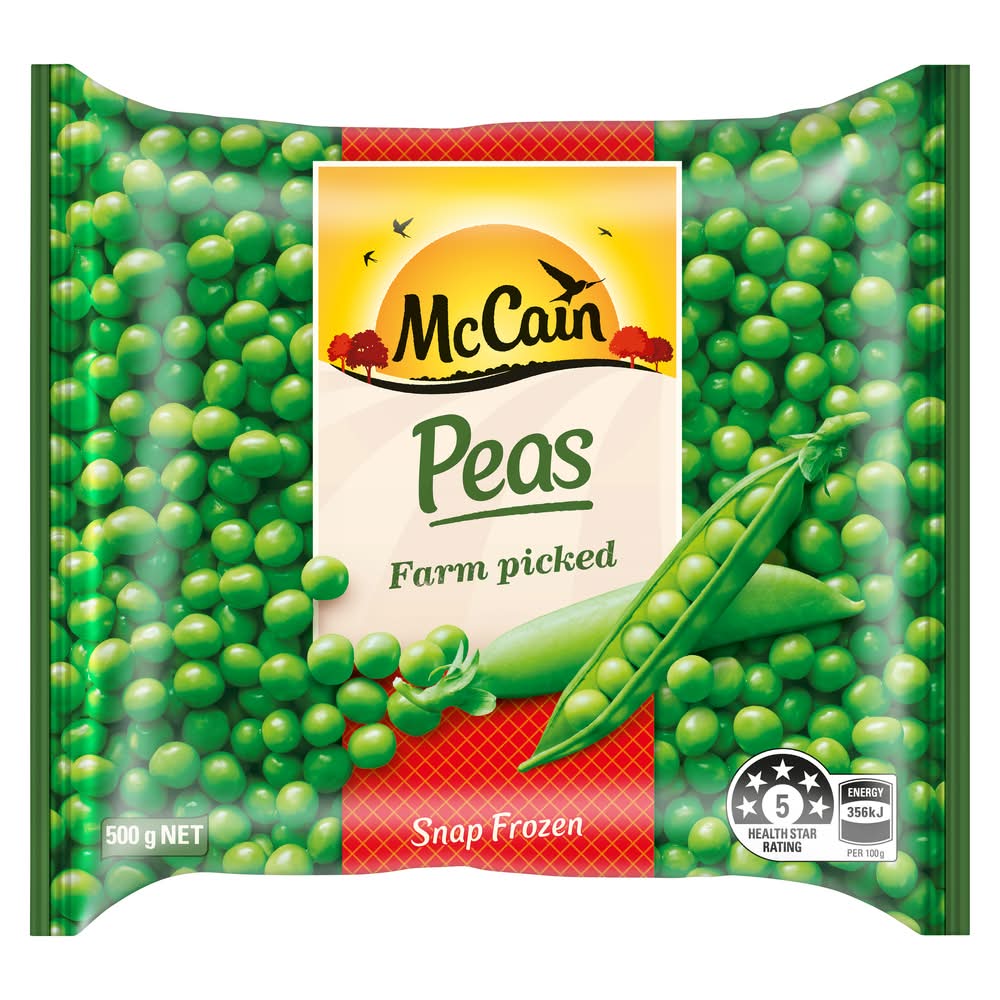 McCain Farm Picked Snap Peas (500g)