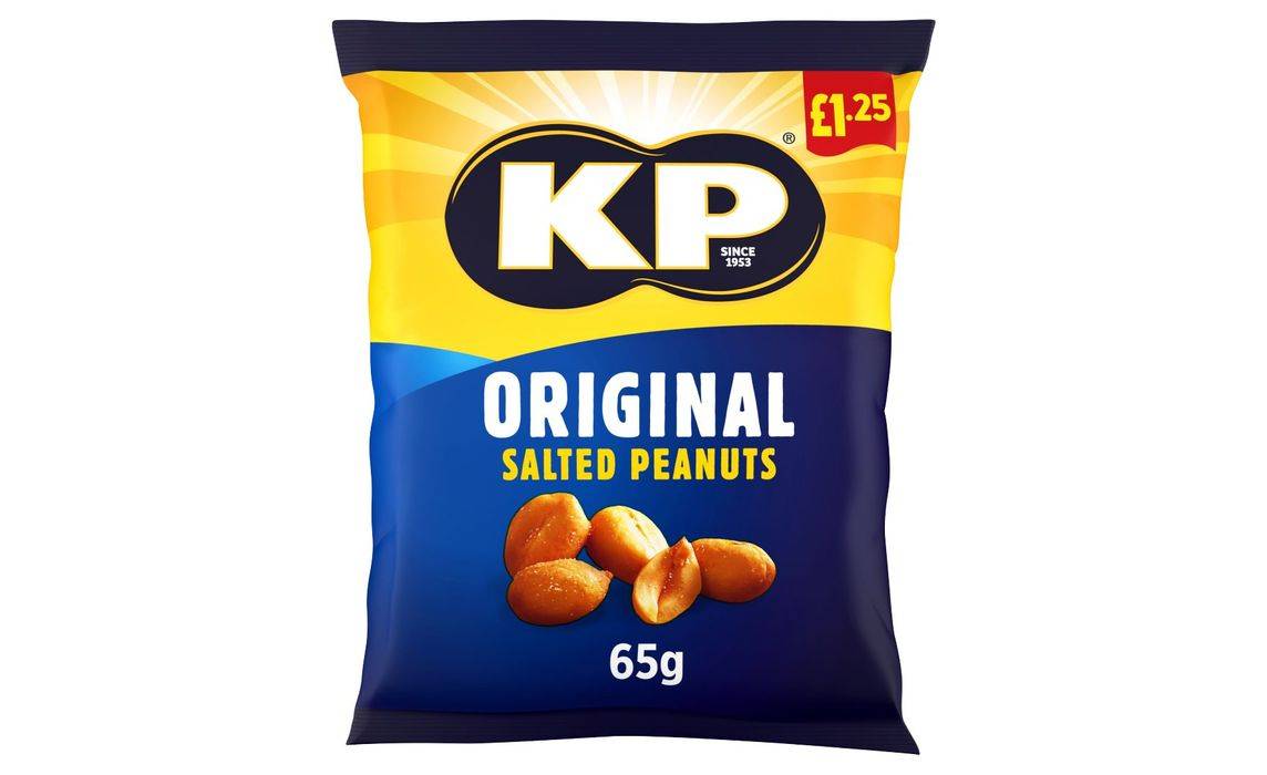 KP Original Salted Peanuts 65g (404755)