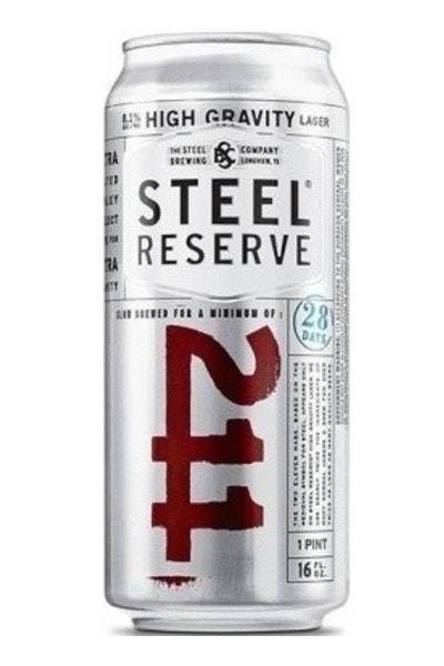Steel Reserve High Gravity Lager Beer (6 ct, 16 fl oz)