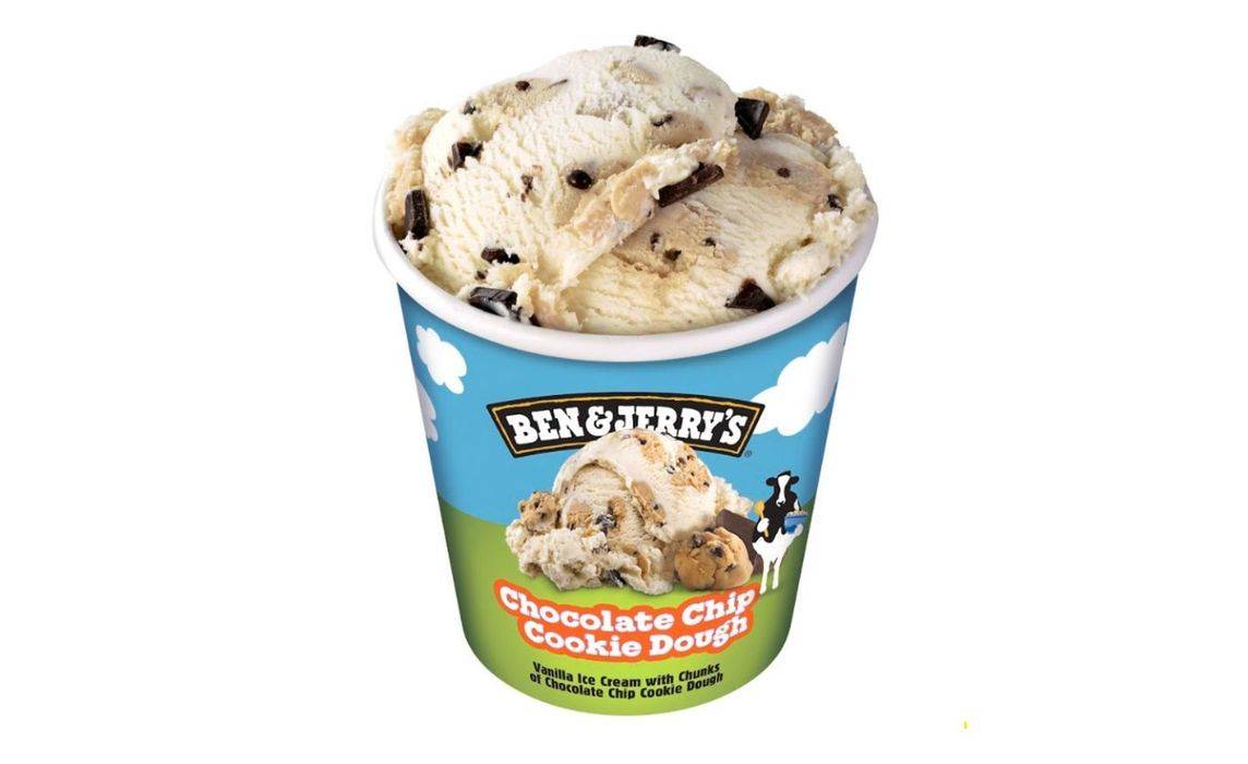 Ben & Jerry's Choc Chip Cookie Dough Ice Cream 458mL Tub