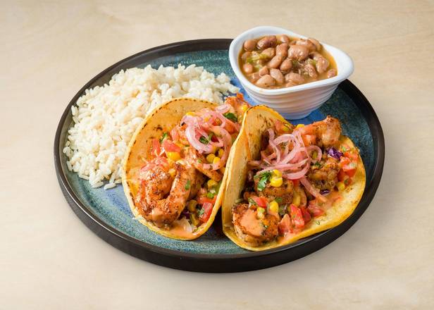 CAJUN SHRIMP TACO COMBO