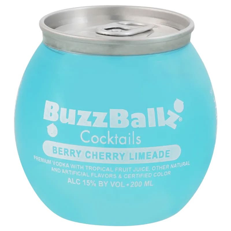Buzzballz Cocktails Berry Cherry Limeade