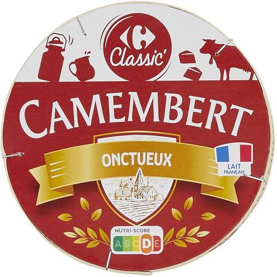 Carrefour Classic' - Fromage à pâte molle au lait pasteurisé