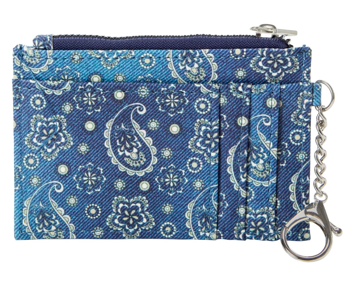 Printed ID Wallet Paisley