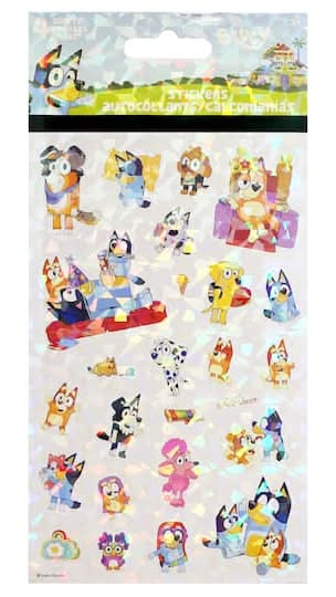 Trends International Bluey Stickers, 10.8 cm x 21 cm (4 ct)