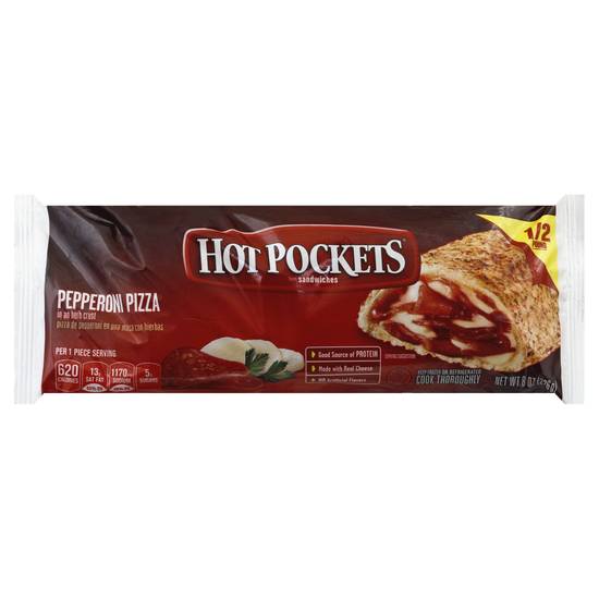 Hot Pockets Sandwiches (pepperoni)