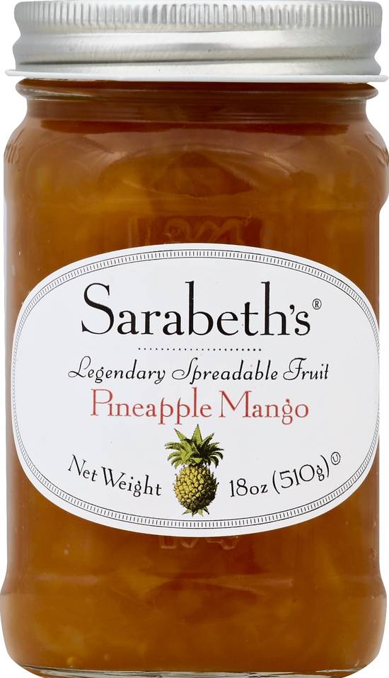 Sarabeth's Pineapple Mango Fruit Spread (18 oz)