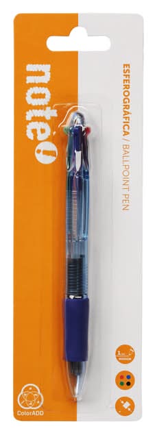 Esferográfica com 4 Cores