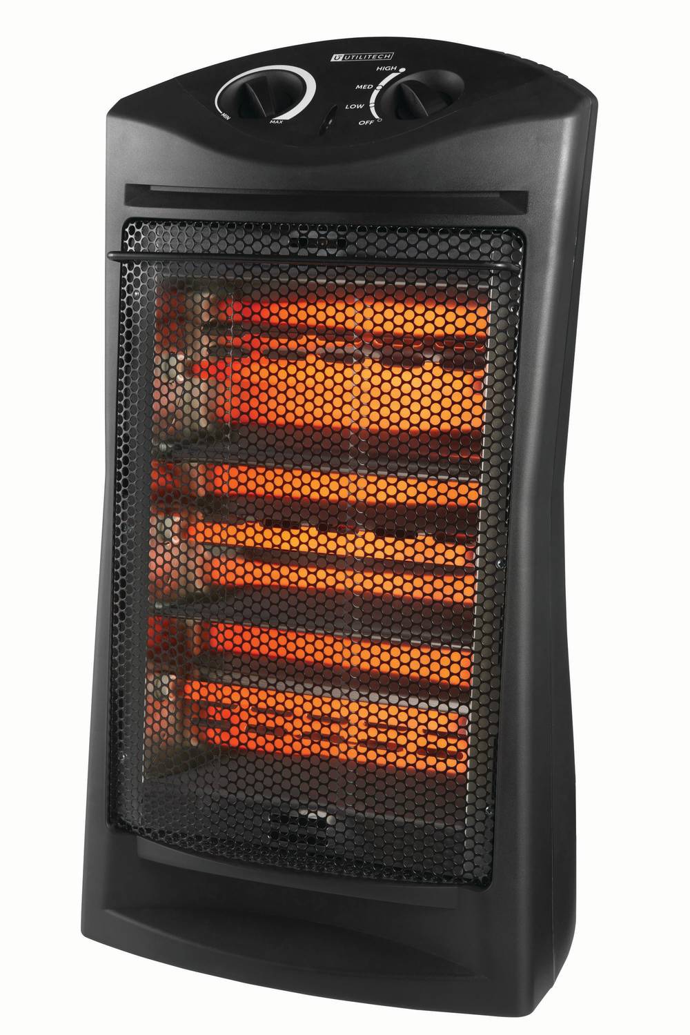 Utilitech 1500-Watt Infrared Quartz Tower Indoor Electric Space Heater