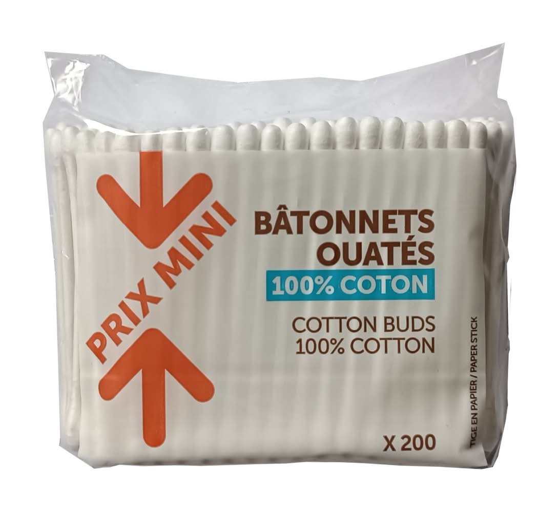Prix Mini - Bâtonnets cotons