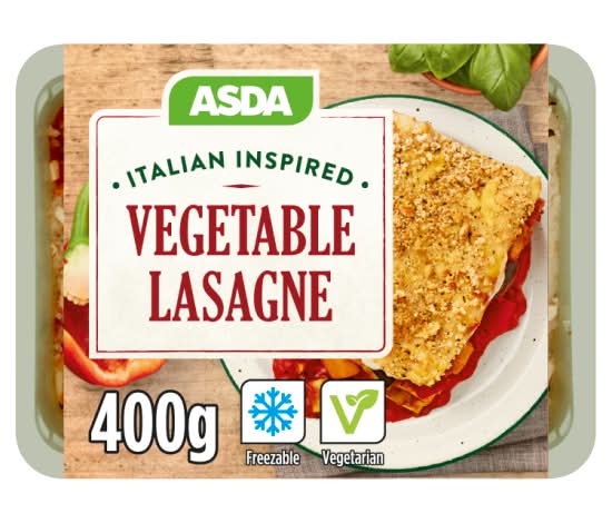 ASDA Meal For One Vegetable Lasagne (400g)