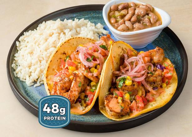 CAJUN SHRIMP TACO COMBO