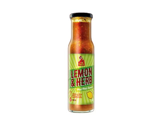 Pepe’s Lemon & Herb Sauce Bottle 250ml
