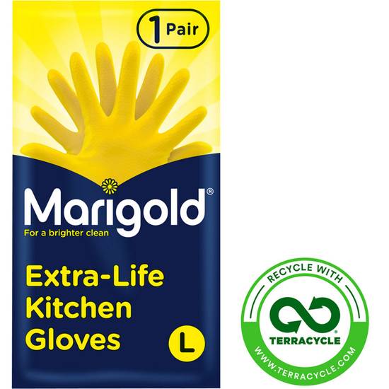 Marigold Extra-Life Kitchen Gloves L 8,5 1 Pair