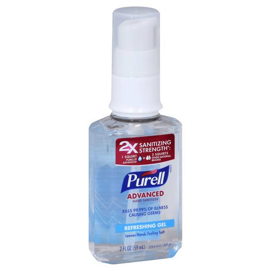 Purell Advanced Refreshing Gel Hand Sanitizer (2 fl oz)
