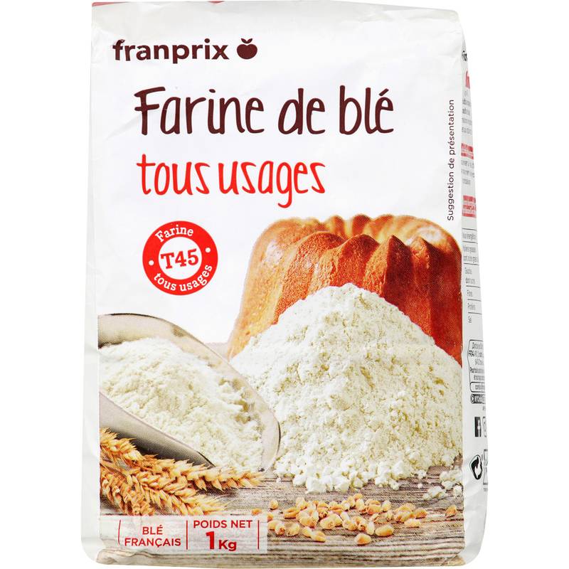 Franprix - Farine de blé tous usages (1kg)