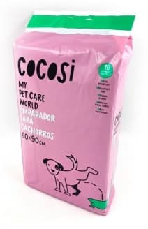 Empapador para Cachorros 60x90 cm Cocosi Pack de 10 uds
