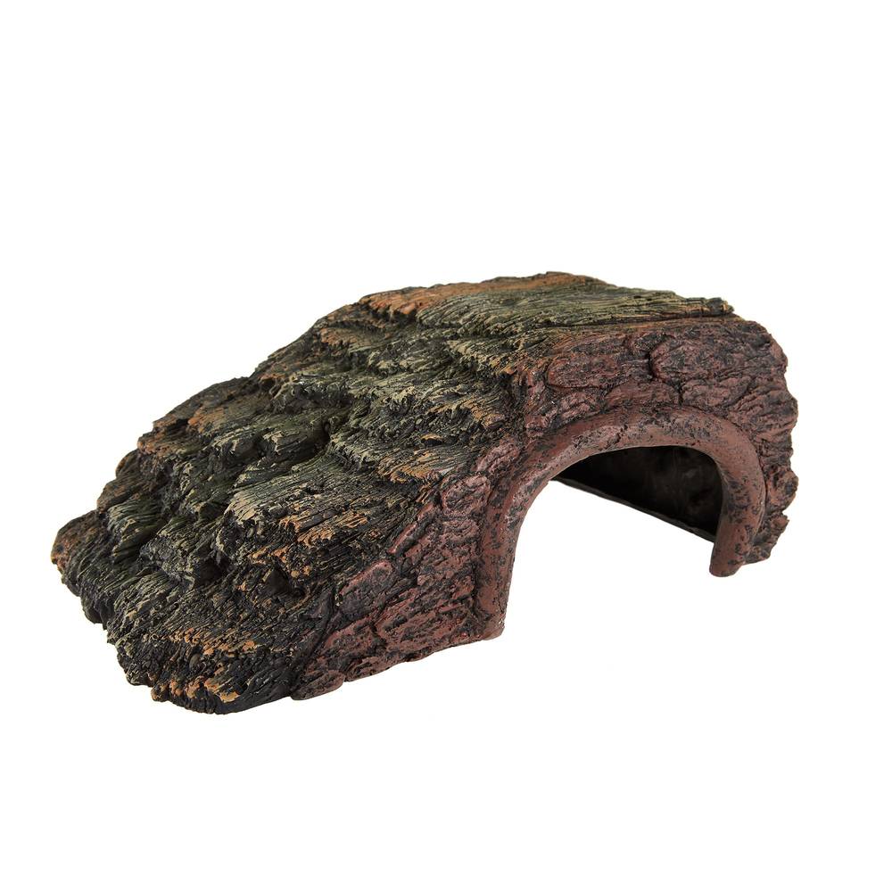 Thrive Forest Wood Reptile Hide, Brown