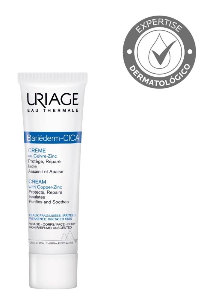 Bariéderm-CICA Crema Reparadora con Cobre y Zinc 15ml Uriage