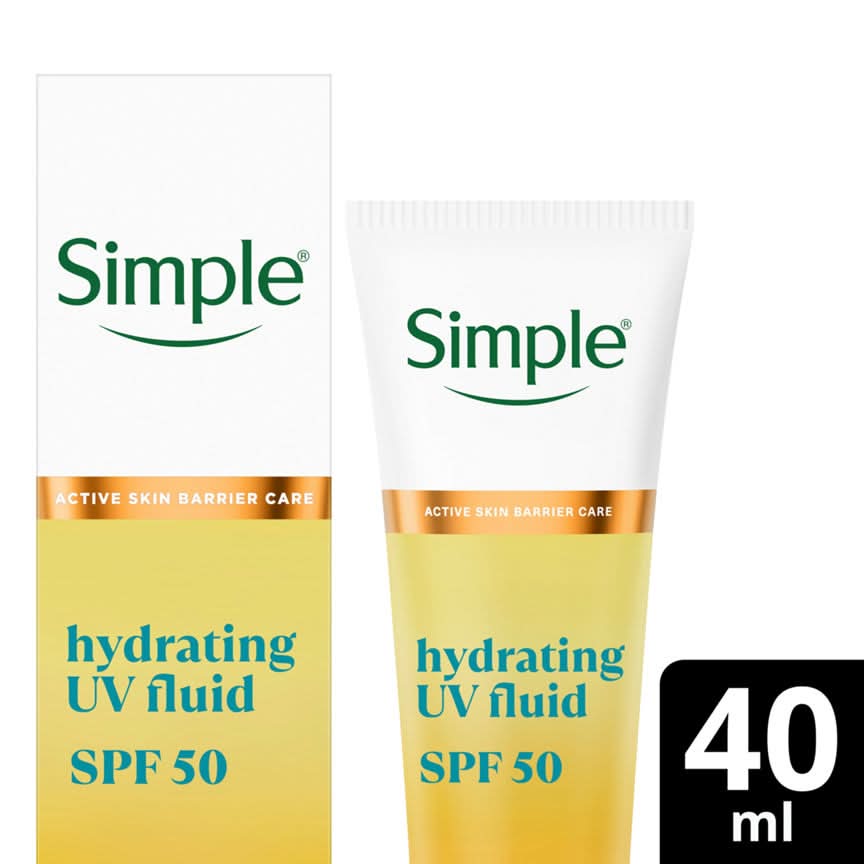 Simple UVA/UVB high sun protection Hydrating 40 ml