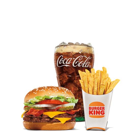 Double Whopper Jr. with Bacon and CheeseMeal