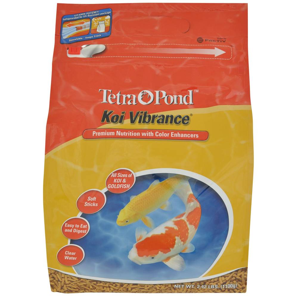 Tetra® TetraPond Koi Vibrance Fish Food (Size: 2.42 Lb)