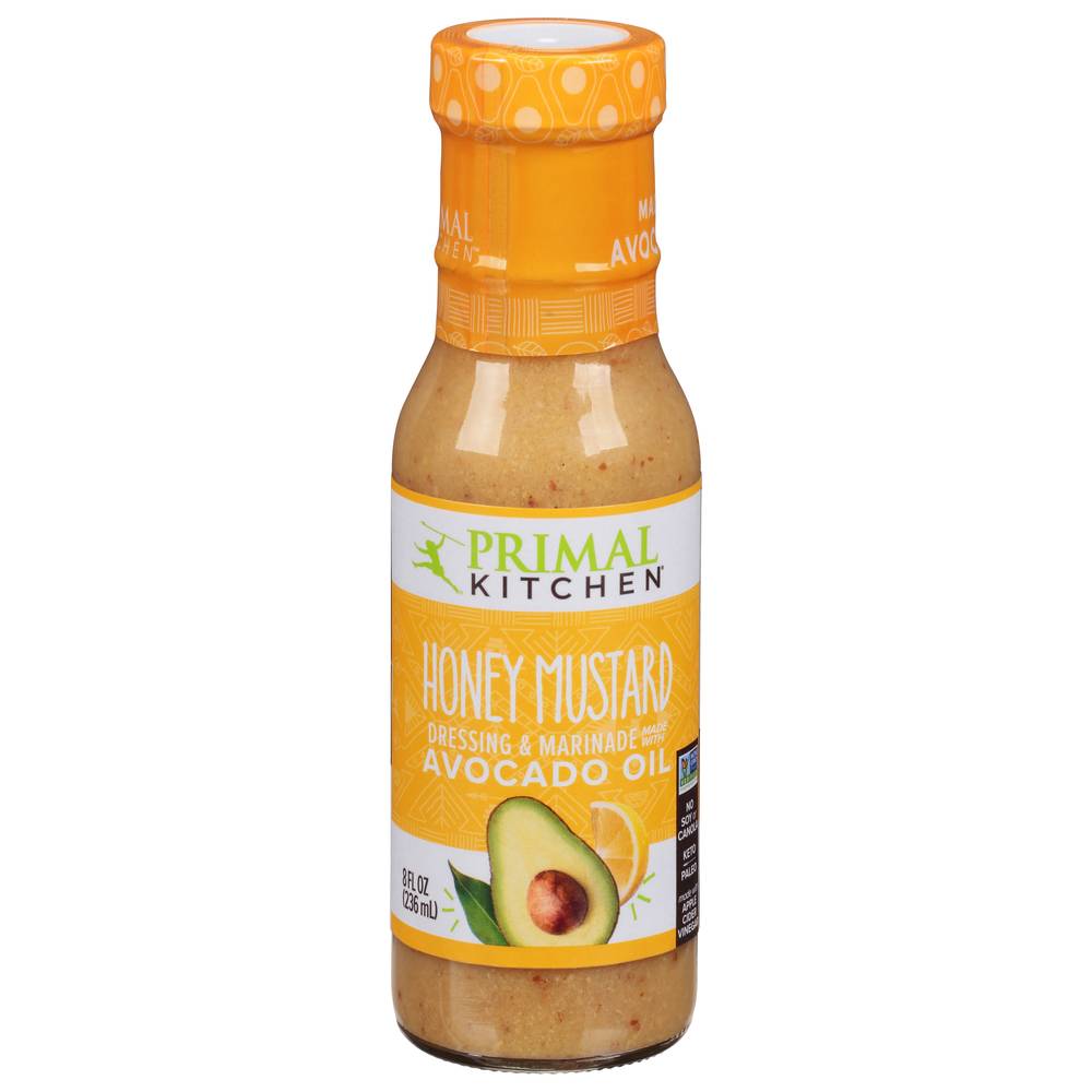 Primal Kitchen Honey Mustard Vinaigrette Dressing & Marinade (8 fl oz)