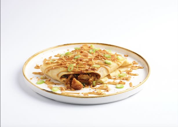 Teriyaki Chicken Crepe Parcel