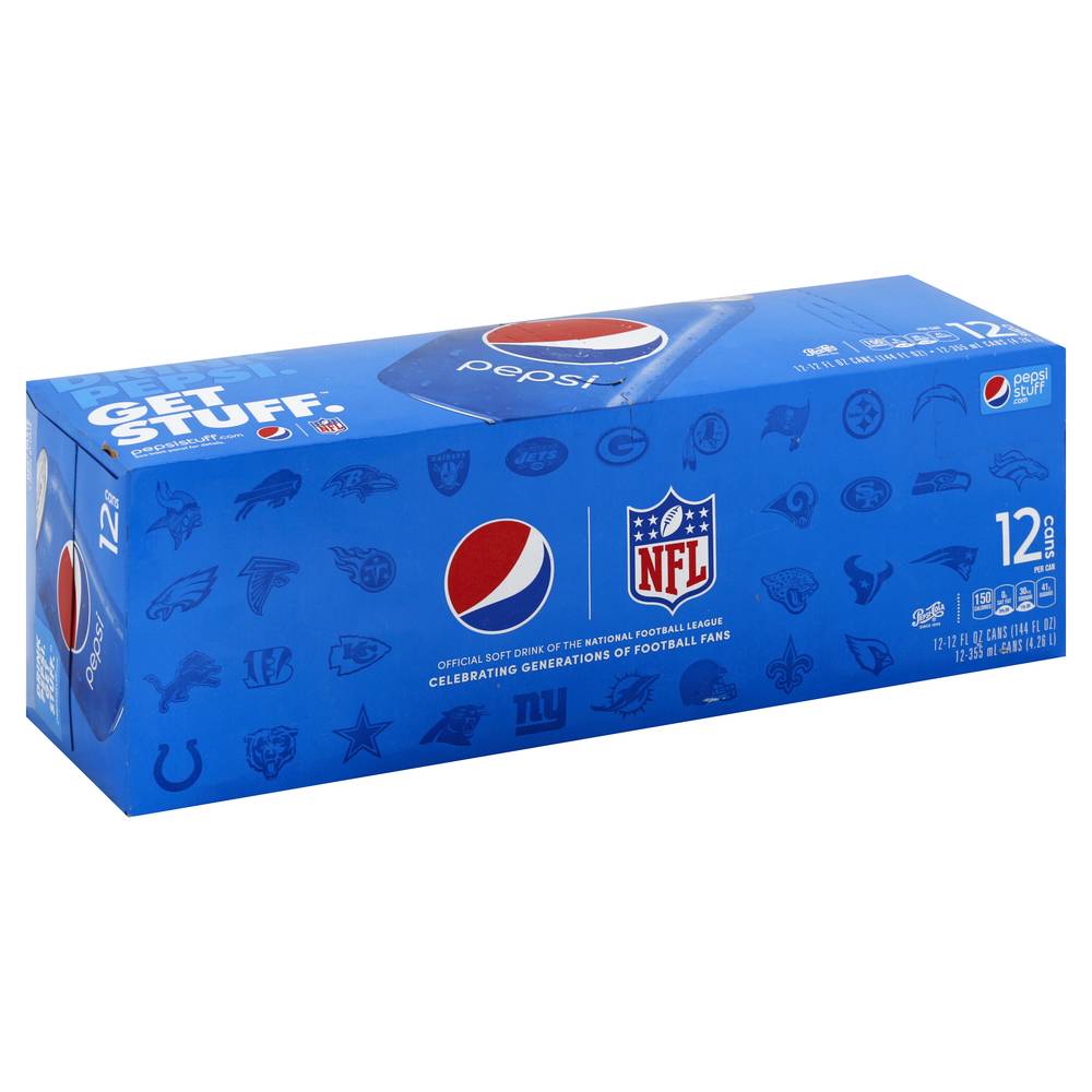 Pepsi Cola Soda (12 ct, 12 fl oz)