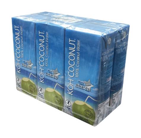 酷椰嶼100%椰子水250mlx6入利樂包