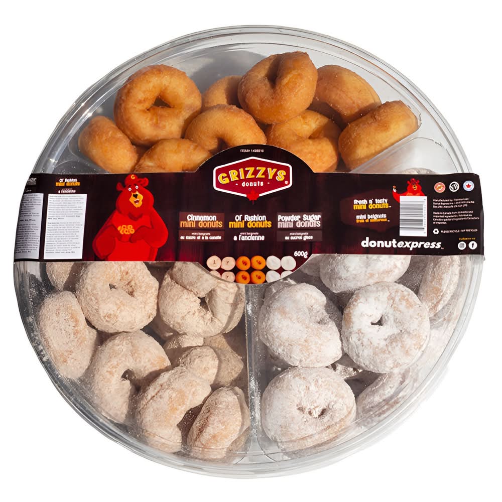 Mini Beignetassortie 600G / Mini Donut Assorted 600G
