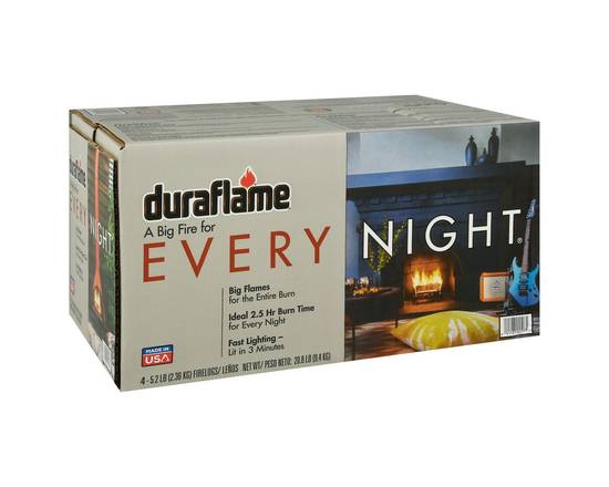 Duraflame · Every Night Firelogs (4 x 5.2 lbs)