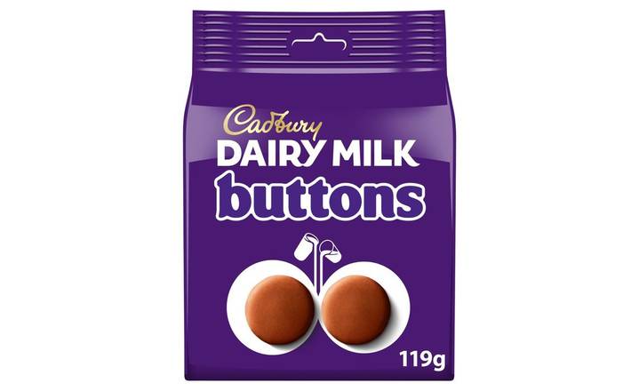 Cadbury Dairy Milk Chocolate Giant Buttons Sharing Bag 119g (383356)