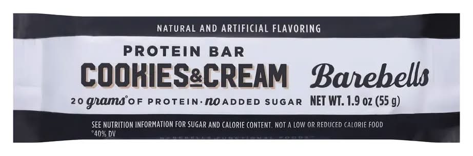 Barebells Cookies Cream Protein Bar