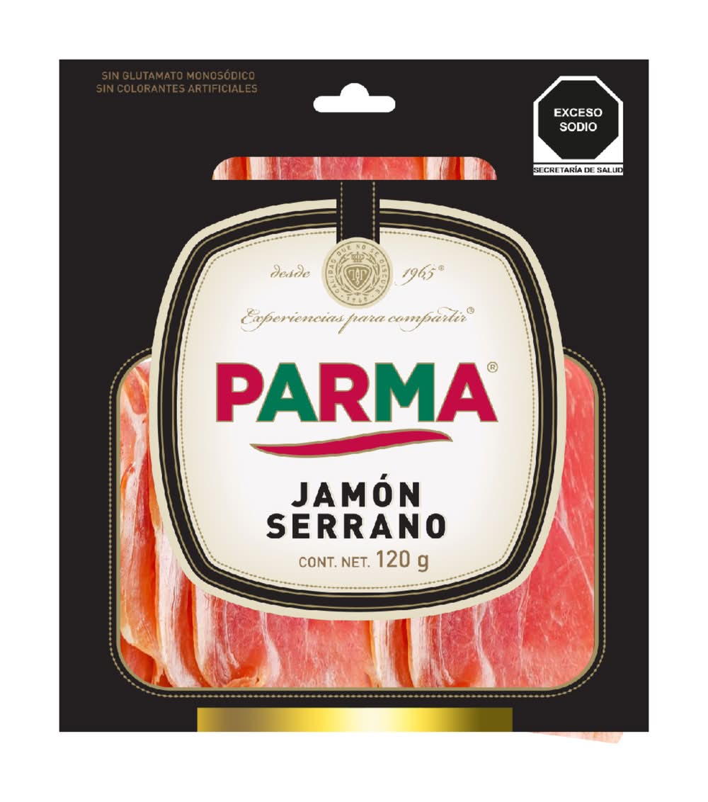 Parma · Jamón serrano (120 g)