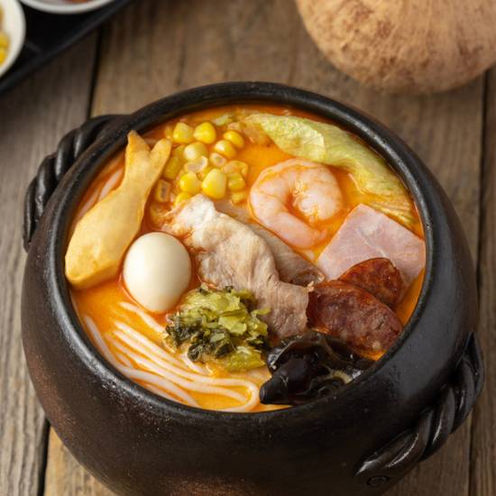椰香咖喱米线 Rice Noodle with Coconut Curry Sauce