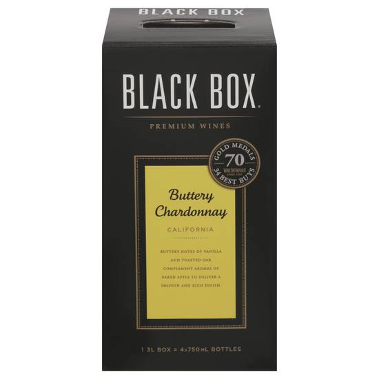 Black Box California Buttery Chardonnay Wine (3 L)