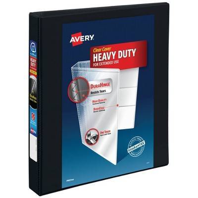 Avery Heavy Duty Nonstick View Ring Binder (black) (220 ct)