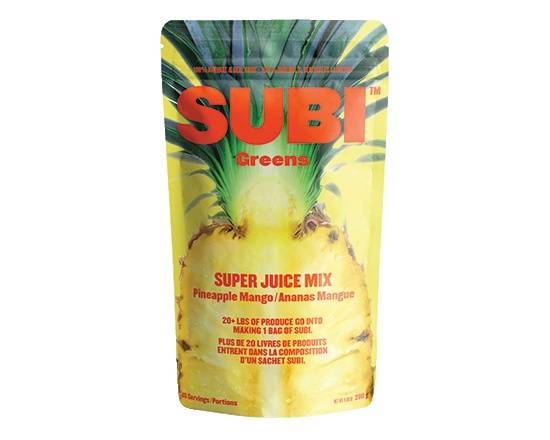 Subi Super Juice Pineapple Mango 280 Gr