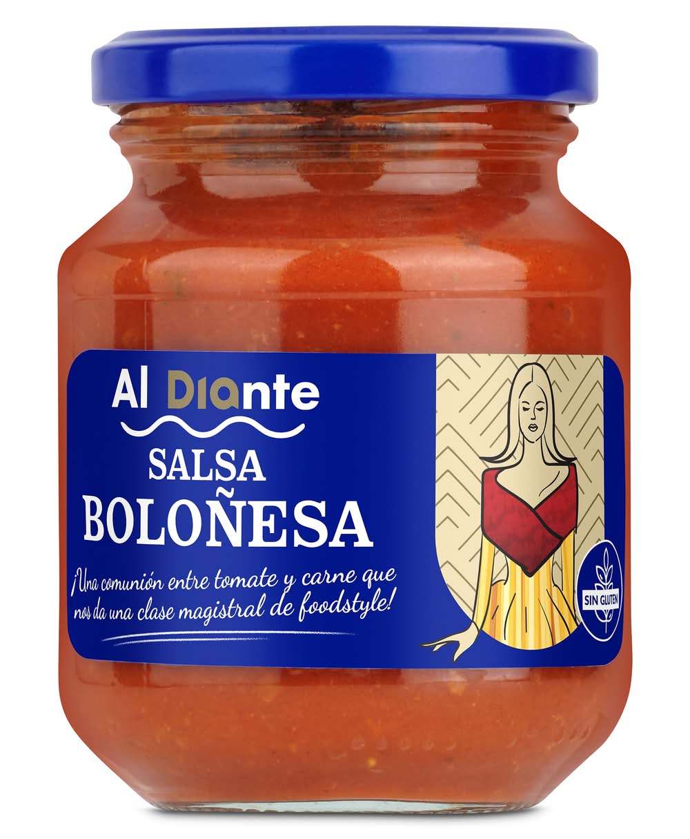 Salsa Boloñesa Al Diante Dia Frasco 300 G
