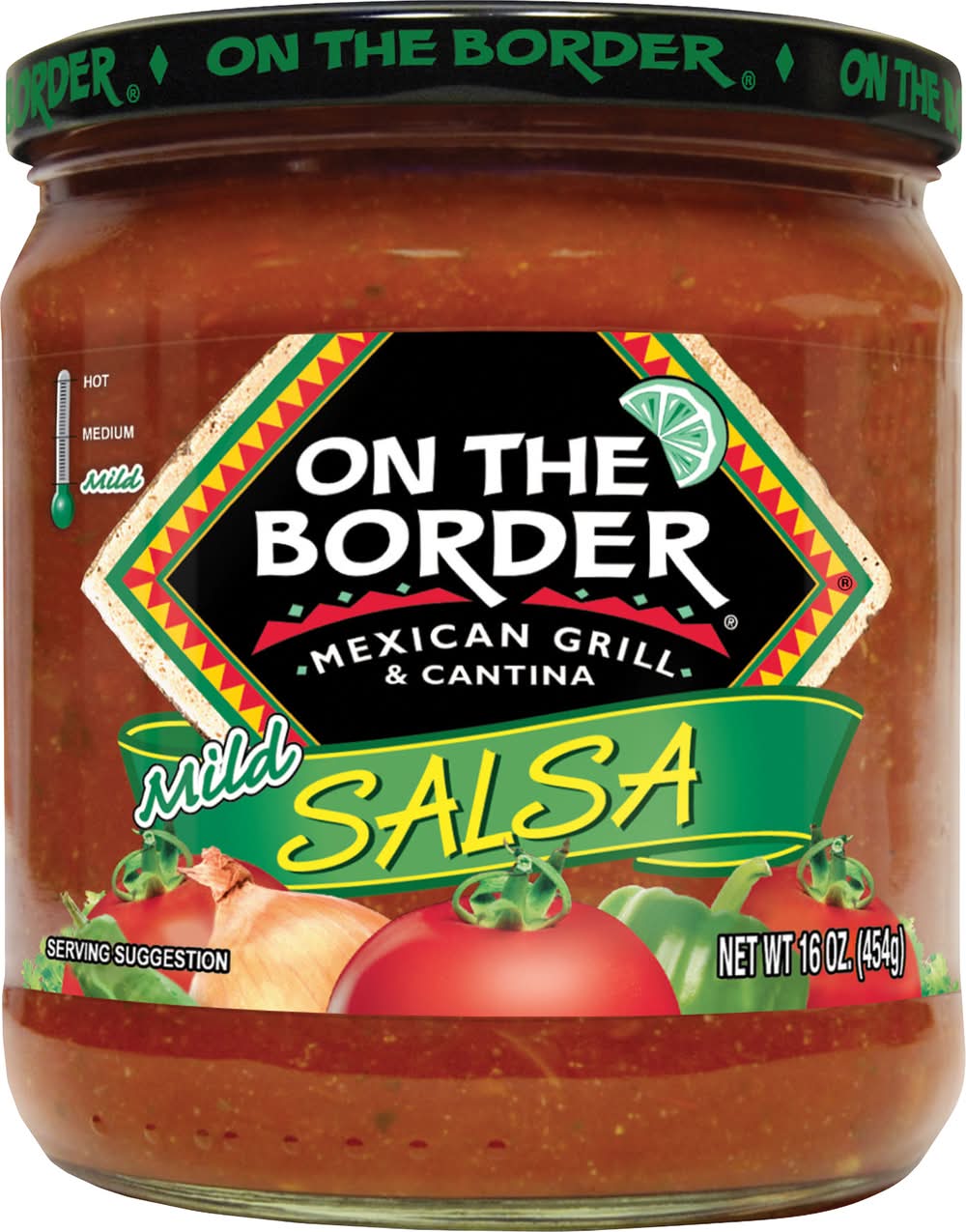 On the Border Mexican Gril & Cantina Mild Salsa (16 oz)