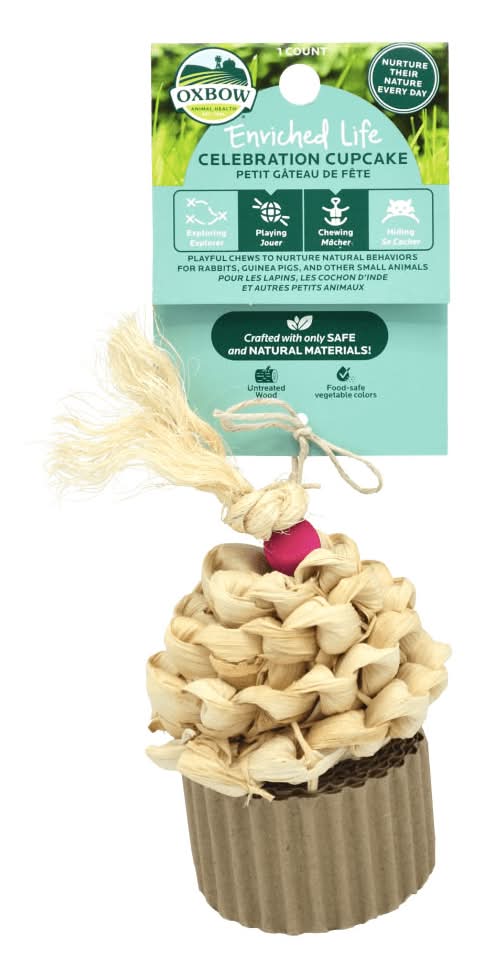 Oxbow Enriched Life Celebration Cupcake for Small Animals (One Size)