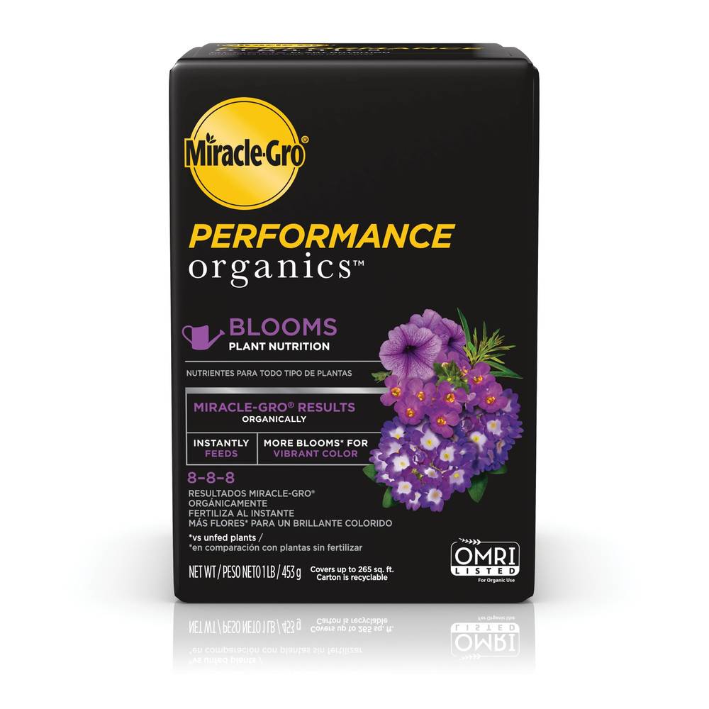 Miracle-Gro Performance Organics Blooms 1-lb Organic Natural Water-soluble Granules Flower Food | 3005410