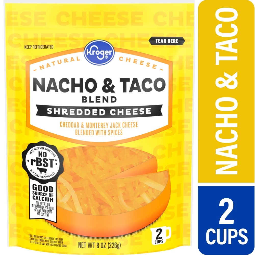 Kroger® Nacho & Taco Blend Shredded Cheese