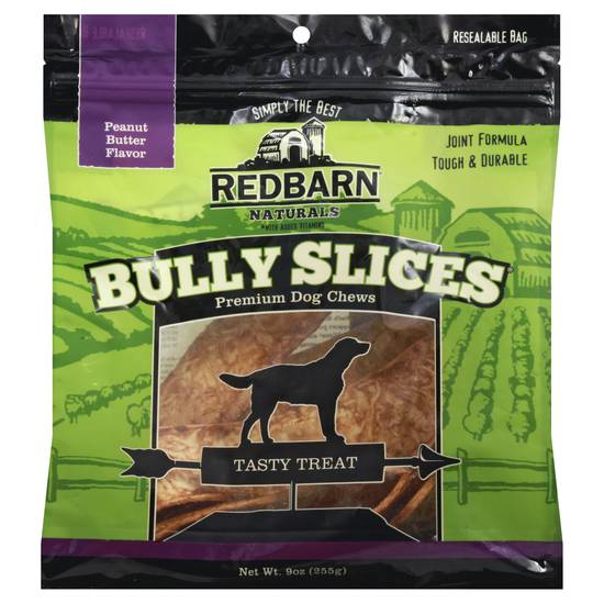 Redbarn Peanut Butter Bully Slices Dog Chews