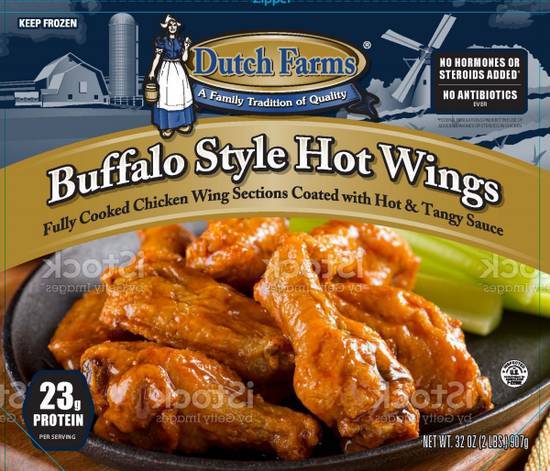 Dutch Farms Buffalo Style Chicken Wings (2 lbs)