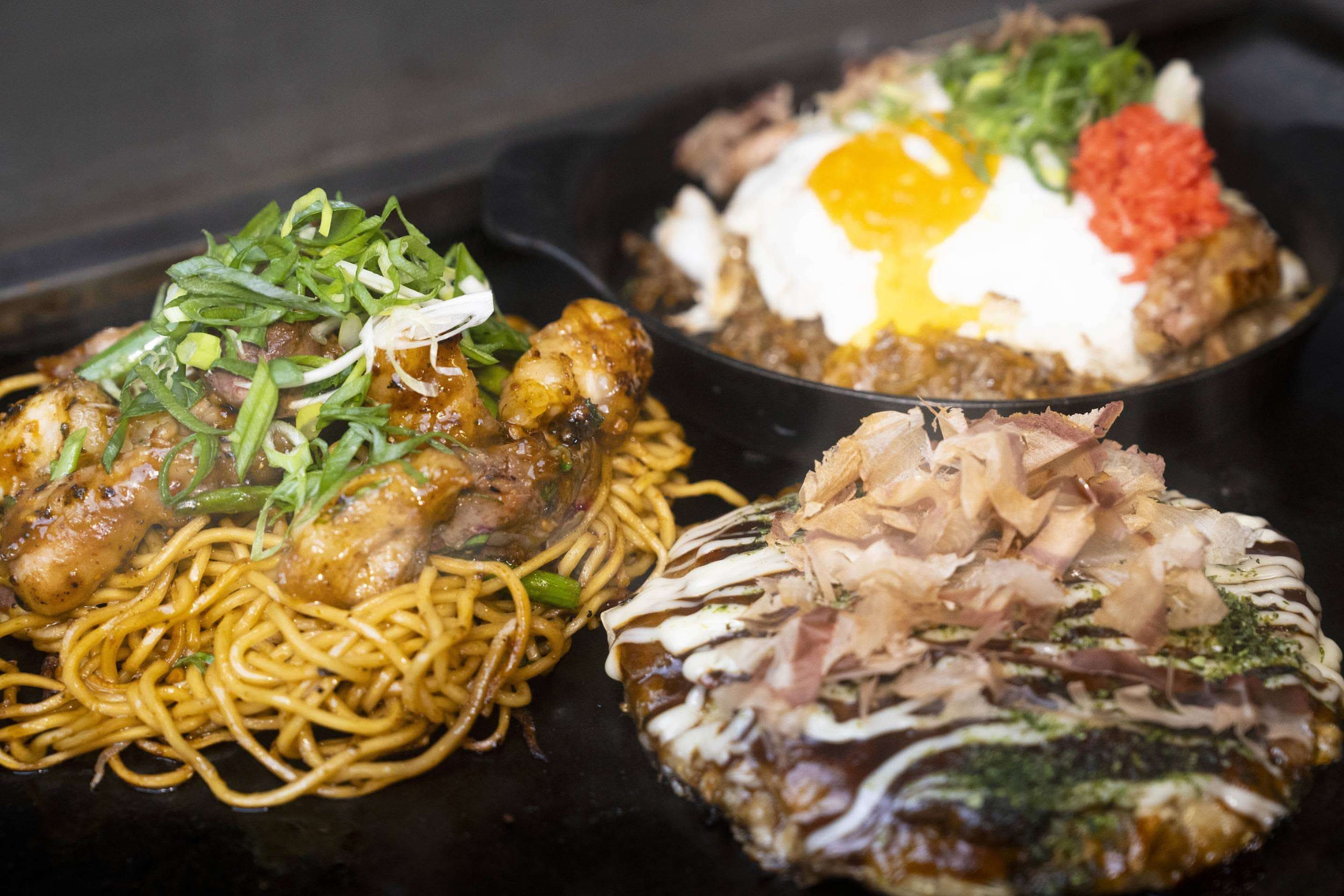 お好み焼きと焼きそば、鉄板焼き 半駄ヶ谷のデリバリー ・持ち帰り