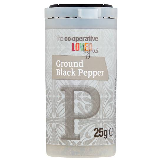 Co-op Loved By Us Ground Black Pepper (25g)