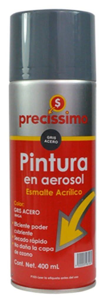 Precíssimo · Pintura en aerosol, gris acero (400 ml)