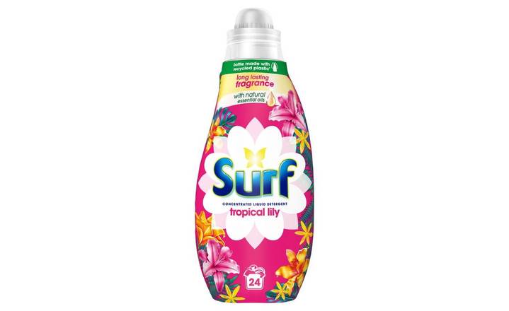 Surf Tropical Lily Concentrated Liquid Laundry Detergent 24 Washes (403121)